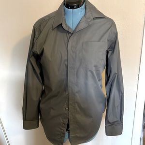 Men’s Button Down Long Sleeve Dress Shirt by George